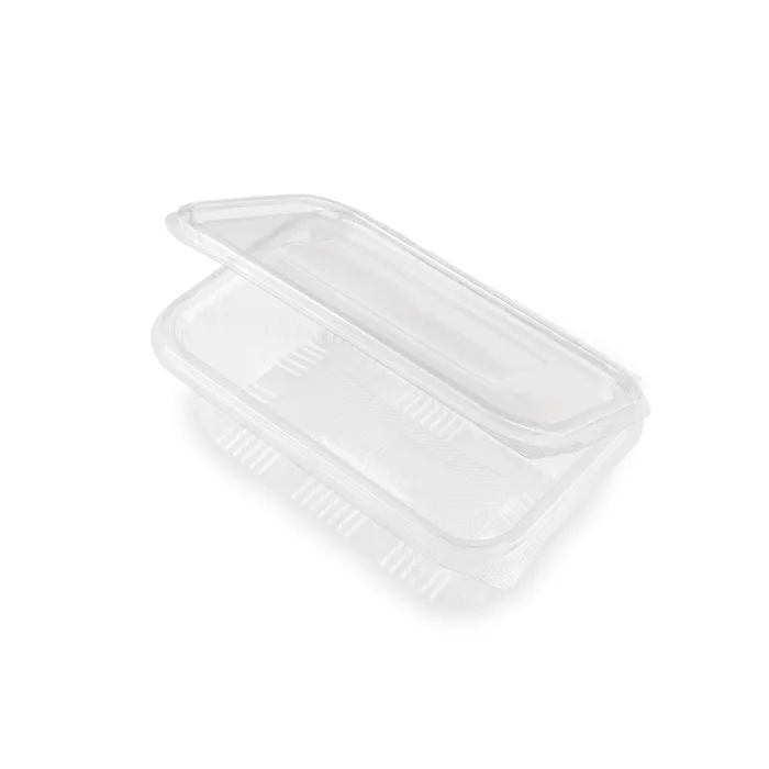 1000 cc Hinged Salad Container Premium (4x100 pcs)