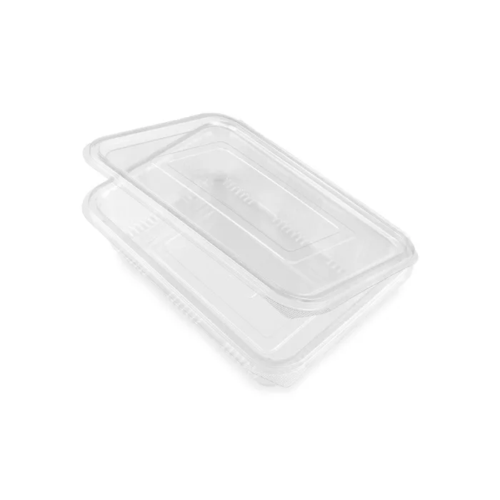 1250 cc Hinged Salad Container Premium (4x50 pcs)