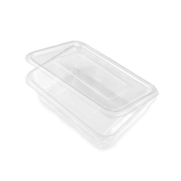 1500 cc Hinged Salad Container Premium (4x50 pcs)