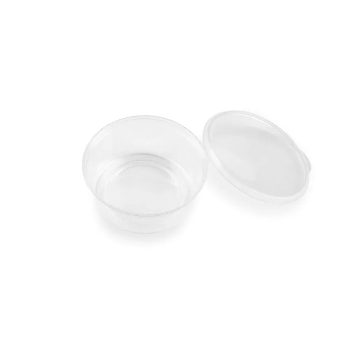 6 Oz Premium Hinged Sauce Pots