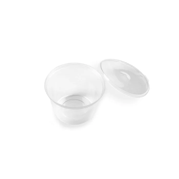 2 Oz Premium Hinged Sauce Pots (20 x 50 pcs)