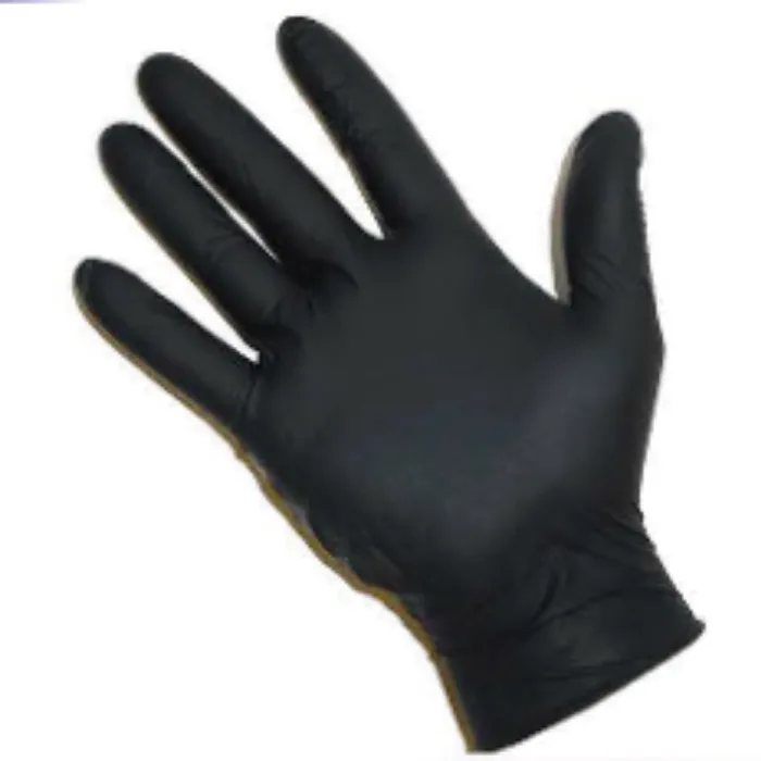 Small Black Nitrile Powder-Free Gloves