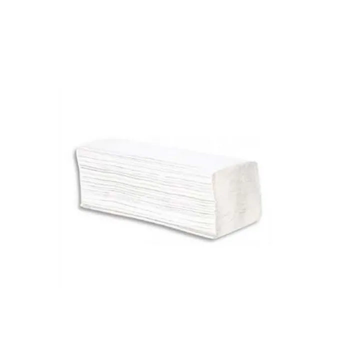 White Z-Fold Paper Towels Selpak