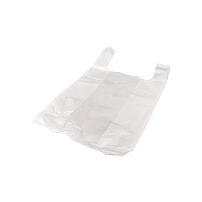 Medium White Carrier Bags (S) 15x17x18